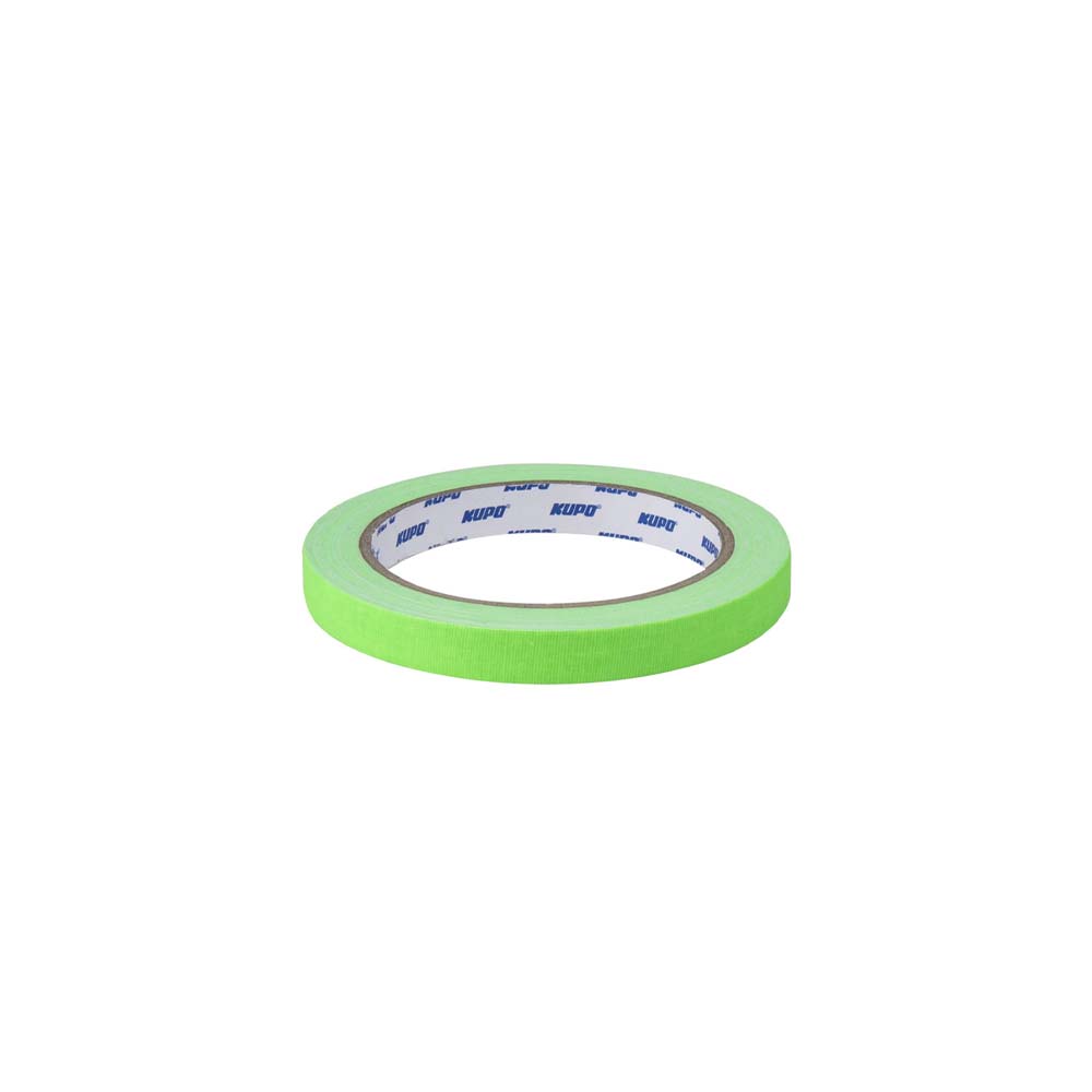 KUPO CSS-1215GN CLOTH SPIKE TAPE-GREEN