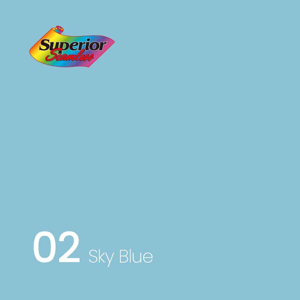 슈페리어, 배경지, 종이배경지, Superior, 02, Sky Blue